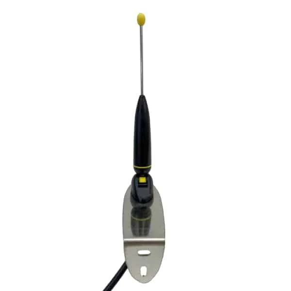 Antenne professionnelle, accordée, orientable, pour récepteur radio OX2 avec équerre support en inox et 2m de câble - Saldi Straordinari – Offerte Speciali Disponibili Adesso Superbat Câble Antenne Radio FM Interieur Dipôle 75 Ohm Connector F Câble  Coaxiale Forme en Y 2m pour Amplifiee