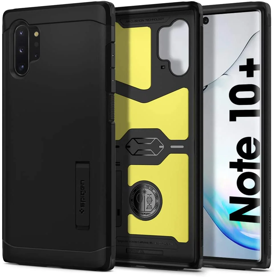 Coque protection compatible Samsung Galaxy Note Noir Spigen Tough Armor Organisation maison solutions rangement