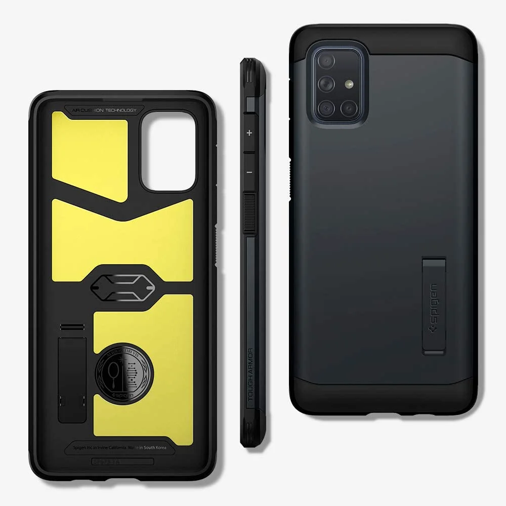 Coque Compatible Samsung Galaxy A71(2020 protection ultime US Military Grade Air Cushion Spigen Organisation maison solutions rangement