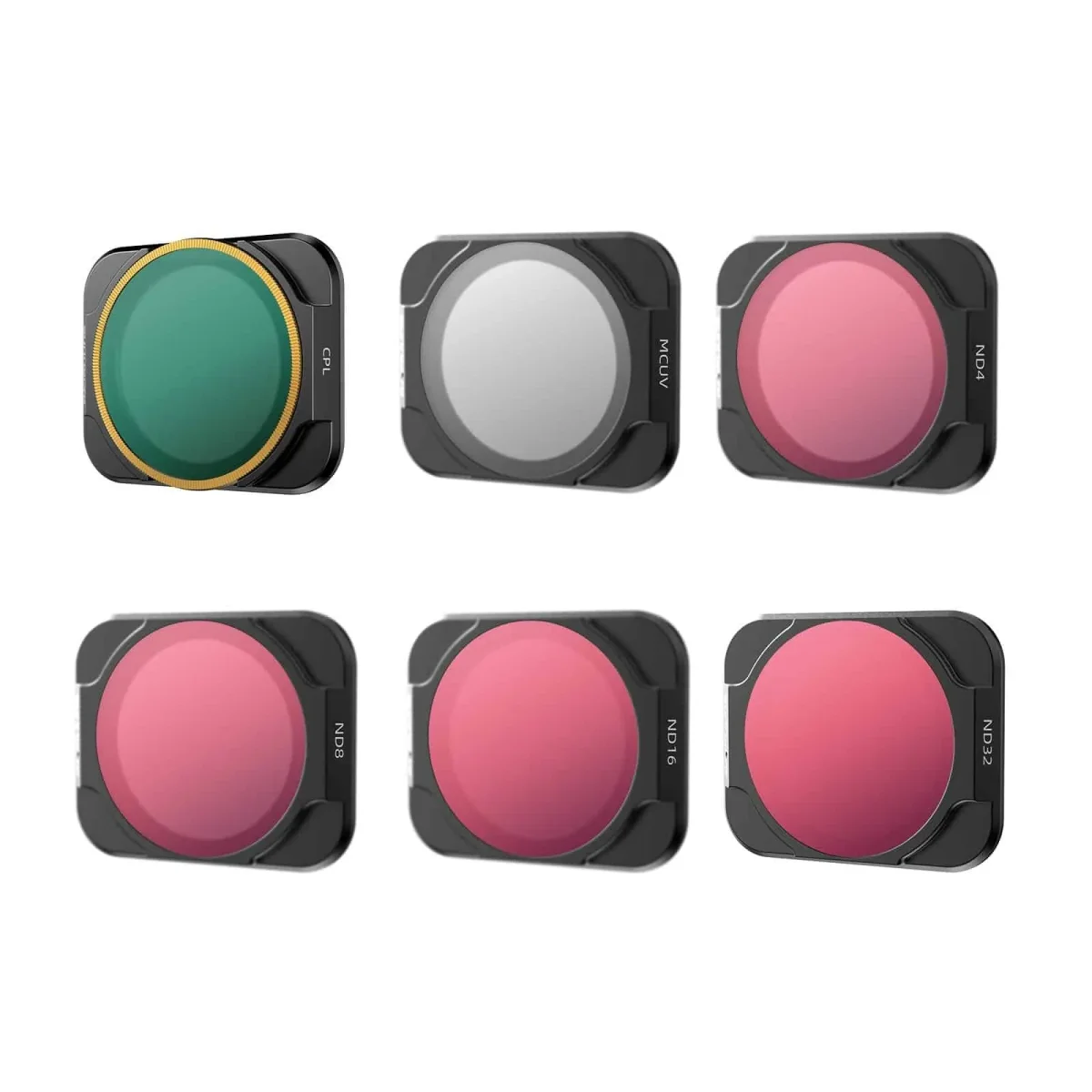 Sunnylife - Pack de 6 filtres DJI Air 2S - ​Drones Professionnels & Grand Public | Boutique Française​ K&F CONCEPT Lot de 6 filtres ND/PL compatibles avec l'objectif DJI Mini 5 |  CPL ND4&PL ND8&PL ND16&PL ND32&PL ND64&PL Polariseur Densité Neutre Drone  Accessoires, verre optique HD