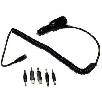 Chargeur GPS 12/24 V avec 5 embouts maxi 1000 mA - Accessoires Outdoor pour Plus Embout,[1.2 de Liberté de Mouvement
