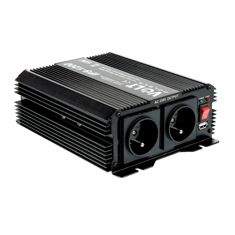 Tranformateur 24V en 220V , convertisseur avec deux prises 220V avec une puissance 1200W - ventes Accessoires Outdoor pour Plus de Liberté de Mouvement