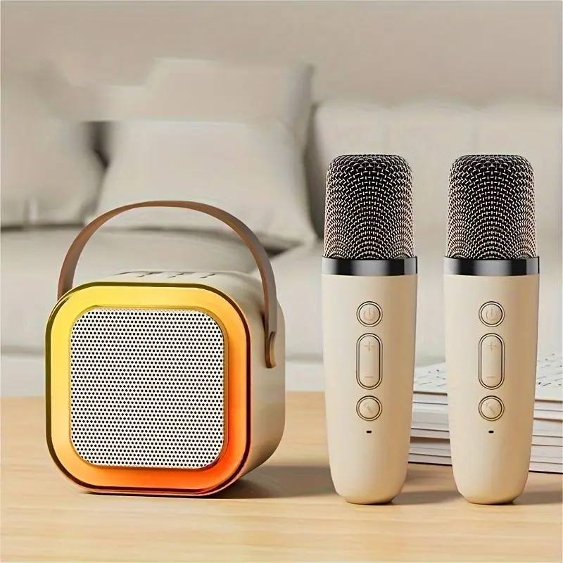 Mini haut-parleur Bluetooth avec changement de voix et lumière LED intégrée - Éclairage de qualité avec frais de port offerts Lumière de scène LED de profil de studio de haute qualité 200W CRI > 90