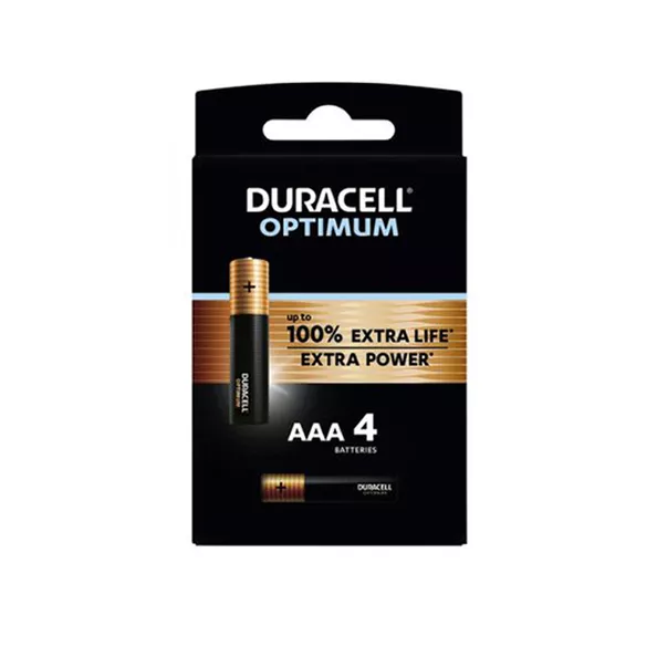 Duracell optimum AAA 8×4 (LR03) - Vins Rouges Harmonieux pour Chaque Occasion - {'count': 5, 'name': 'Pack'}