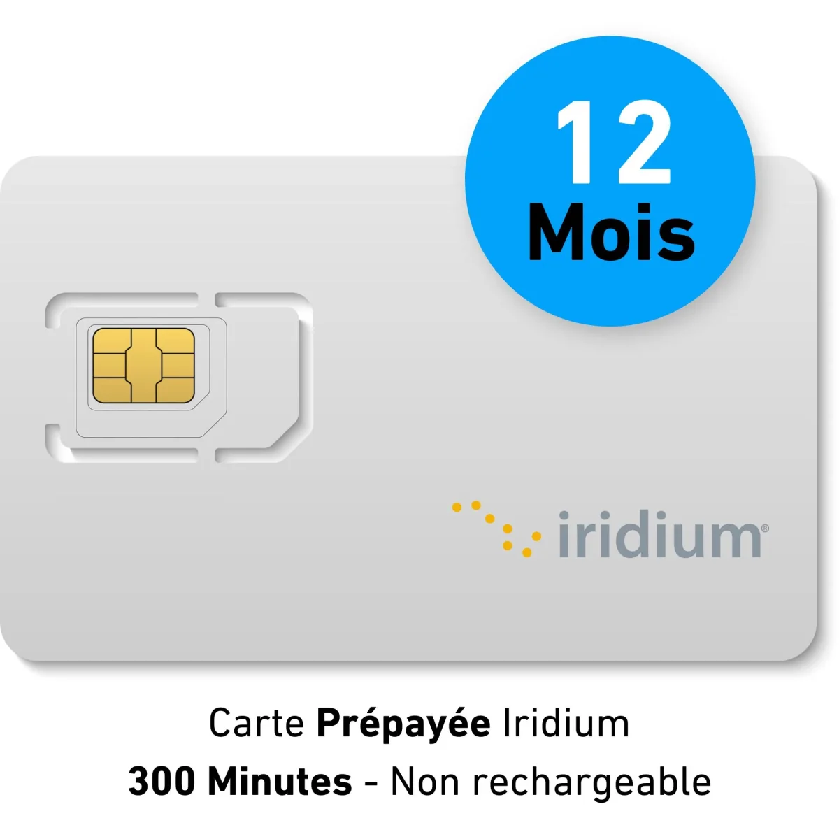 Carte Rechargeable IRIDIUM min MOIS Accessoires Outdoor Liberté Mouvement