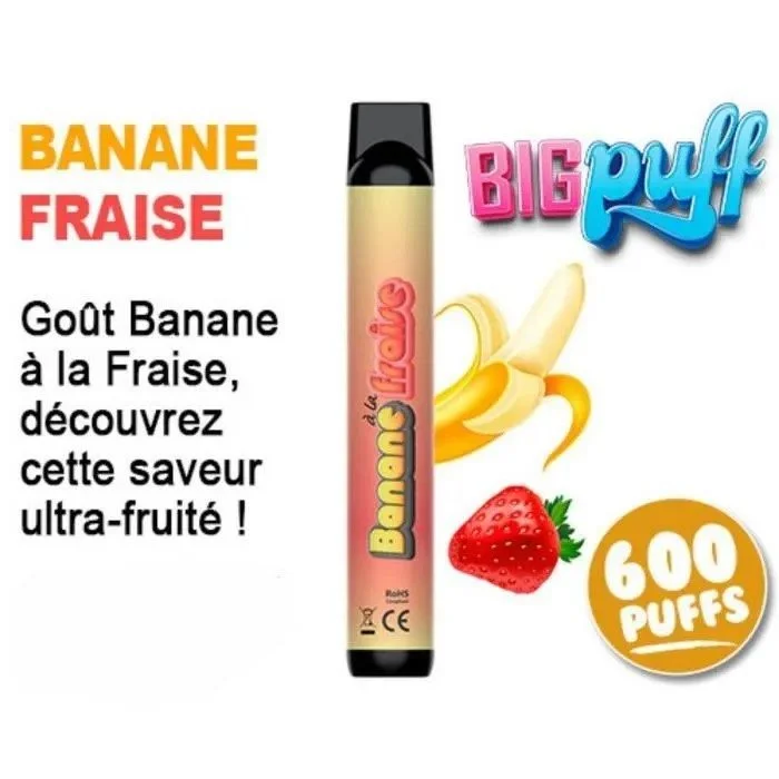 Big Puff 600 – Cigarette électronique jetable - Saldi Online Straordinari – Offerte Speciali Disponibili Adesso