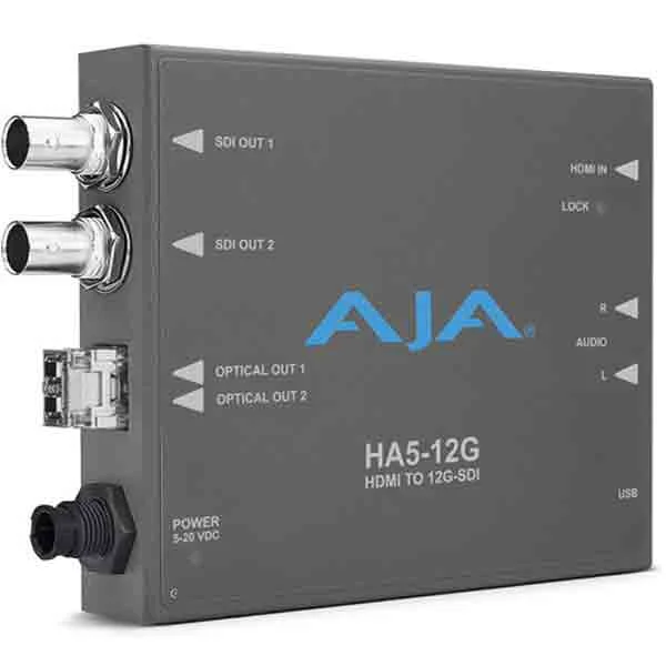 CONVERTISSEUR HDMI 2 VERS 12G-SDI AVEC EMETTEUR AJA HA5-12G-T - Saldi Straordinari – Cl Offerte Speciali Disponibili Adesso