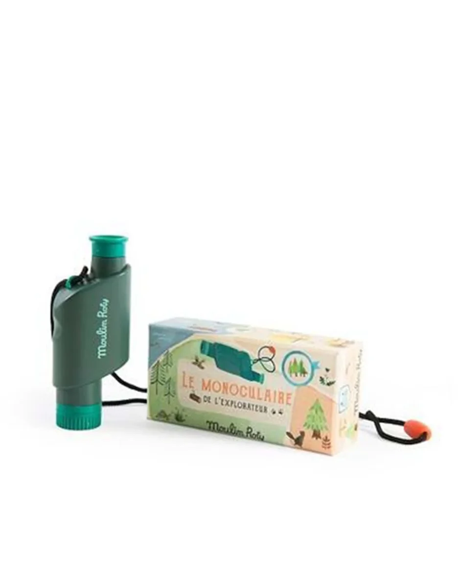 Le monoculaire de l'explorateur - Moulin Roty - Boutique Maman & Sérum Bébé – Produits Essentiels au Quotidien