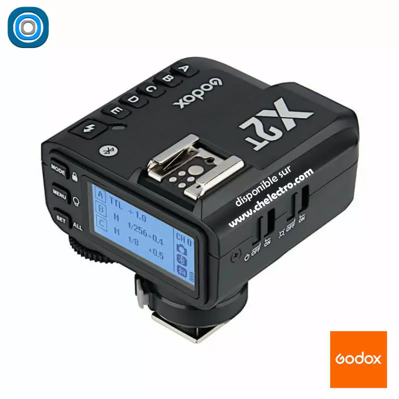 Déclencheur Godox X2T - ​Drones Professionnels & Grand Buy Public | Boutique Française