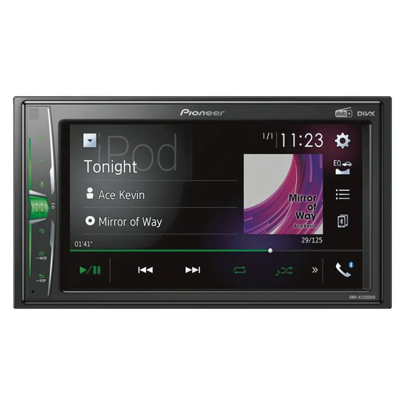 PIONEER DMH-A3300 DAB+ MONITEUR DE 15.75 CM - ​Drones Professionnels & Grand Public | Boutique Française​ Pioneer DMH-A3300DAB Lettore multimediale 2-DIN, touchscreen ClearType da  6,2 pollici, connessione smartphone, USB, radio digitale DAB/DAB+, WebLink,  Bluetooth : Amazon.it: Elettronica