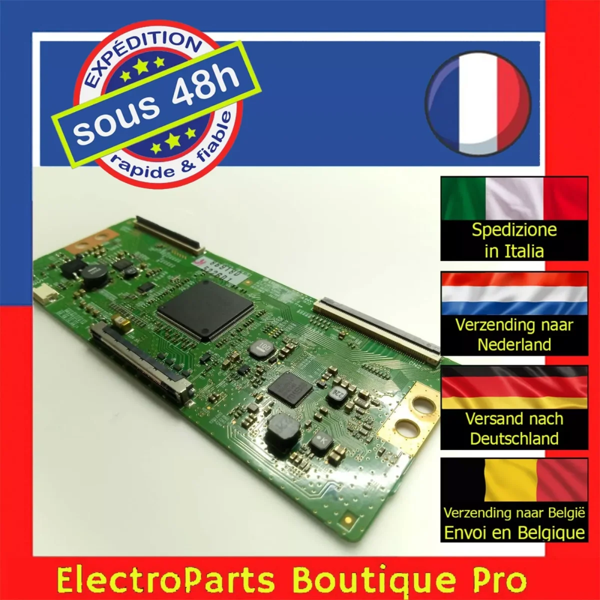 Carte T-CON 6870C-0738A pour télé GRUNDIG 49VLX7850 - ​Drones Professionnels & Grand Public | Boutique Française​ - {'count': 1, 'name': 'Led'}
