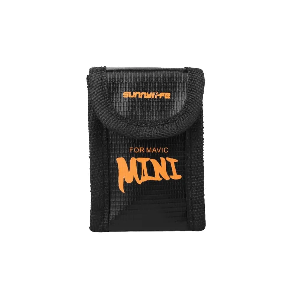 Sunnylife - Sac de sécurité pour 1 Aerial-Shop.com batterie pour DJI Mini/Mini 2/SE - ​Drones Professionnels & Grand Public | Boutique Française
