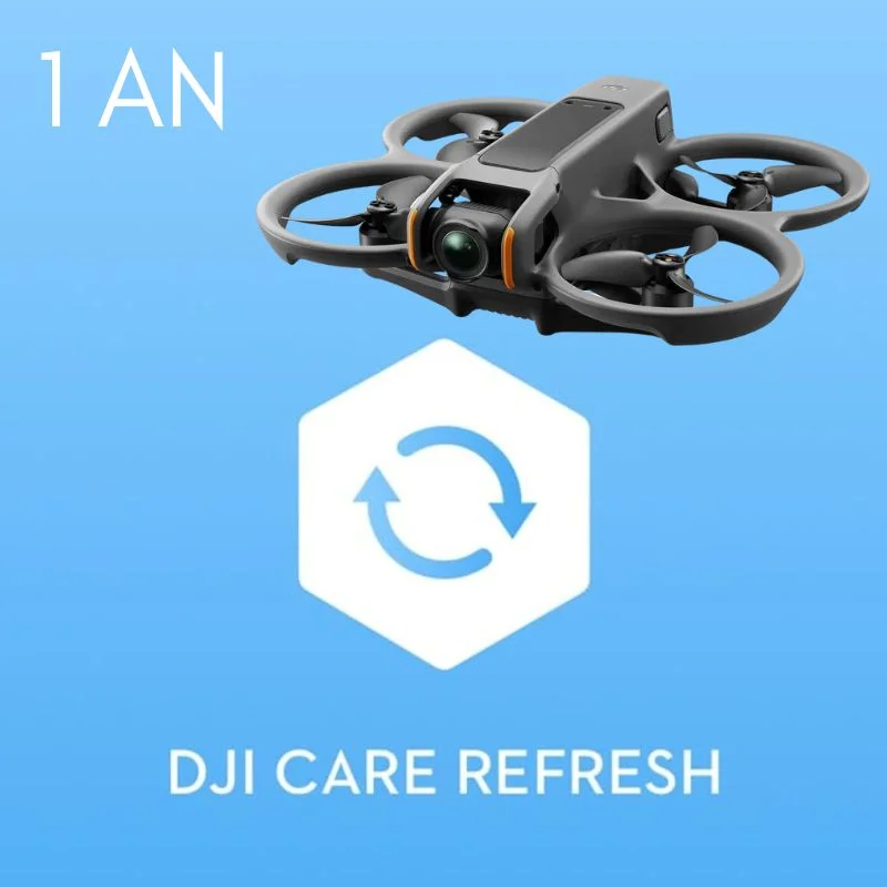 DJI Care efficacité Refresh plan d’un an (DJI Avata 2) - Offre limitée dans le temps ⏳ Ne tardez pas à commander !