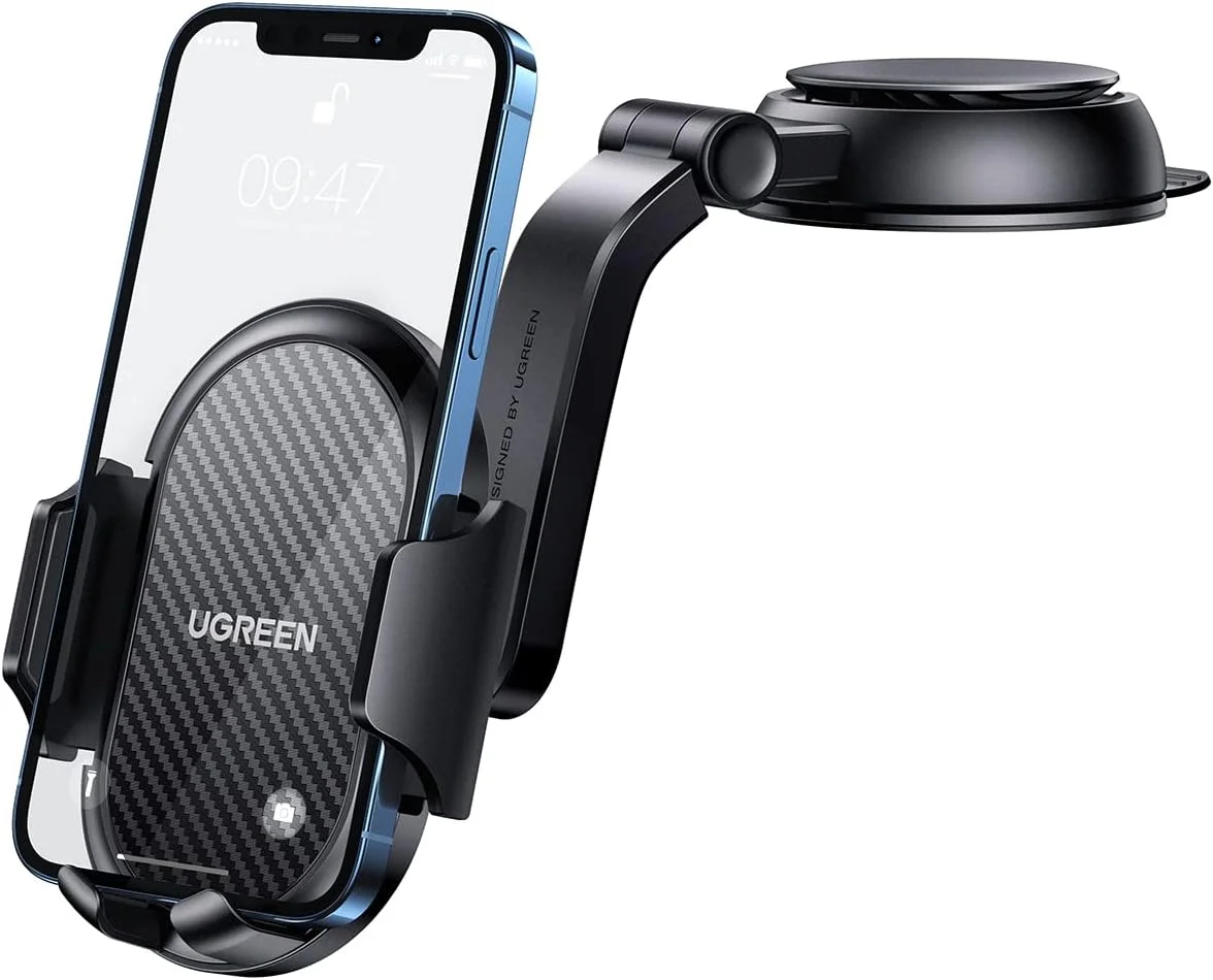 Support Téléphone Voiture Ventouse Pare Brise Porte Smartphone Automobile Tableau Bord Pose Auto Rotation 360 Degrés – UGREEN - Organisation de la maison avec des solutions de rangement Support Téléphone Voiture Ventouse pour Tableau de Bord Pare-Brise, Rotation  360° Bras Prolongé
