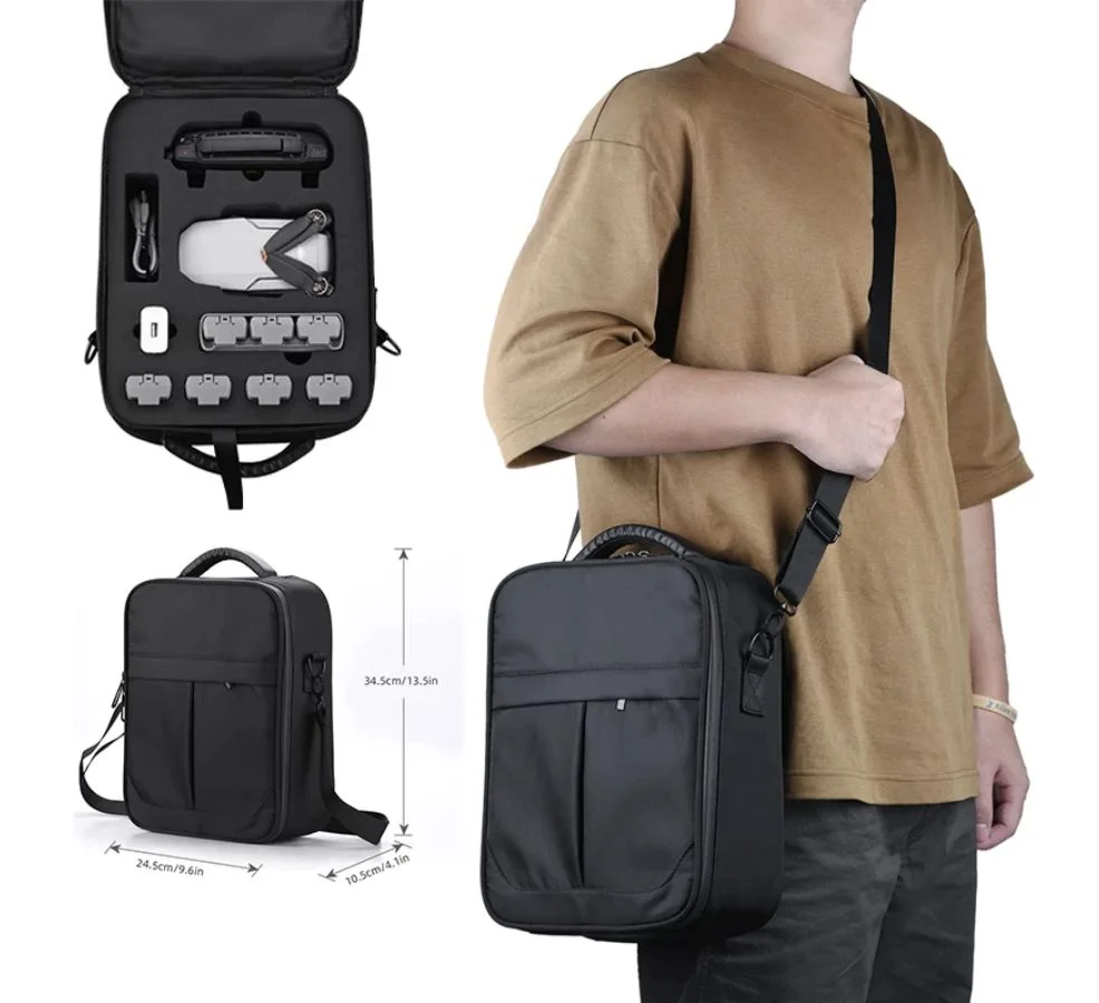 Sac de Transport à Bandoulière Noir pour DJI électrique Mavic Mini / Mini SE - Offre limitée dans le temps ⏳ Ne tardez pas à commander !