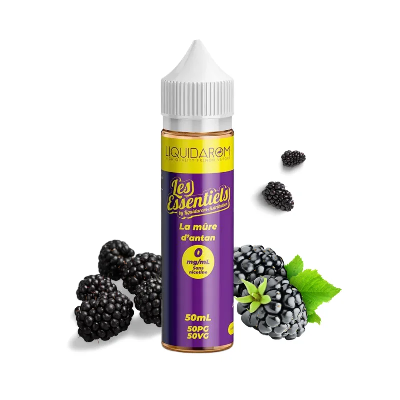 E-liquide la Mûre d’Antan 50ml – Les Essentiels / Liquidarom - Saldi Straordinari – Offerte Speciali Disponibili Adesso Mûre - gel de fruit/100g - Confiseries d'Antan