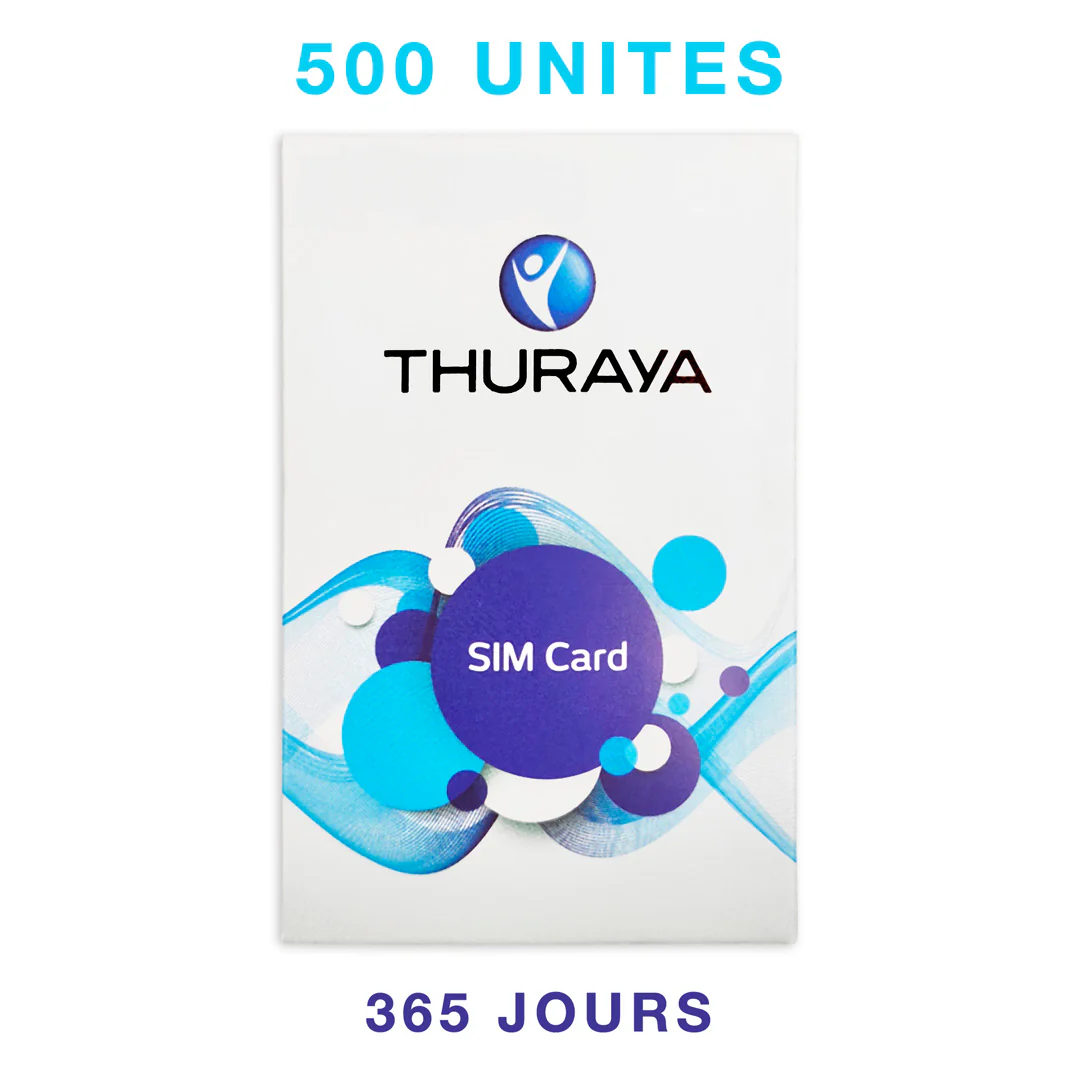 Carte SIM Prépayée Thuraya NOVA 500u + 10u Offertes - Accessoires Outdoor pour Plus de Liberté de Mouvement Thuraya SIM Card - NOVA Prepaid – OSAT
