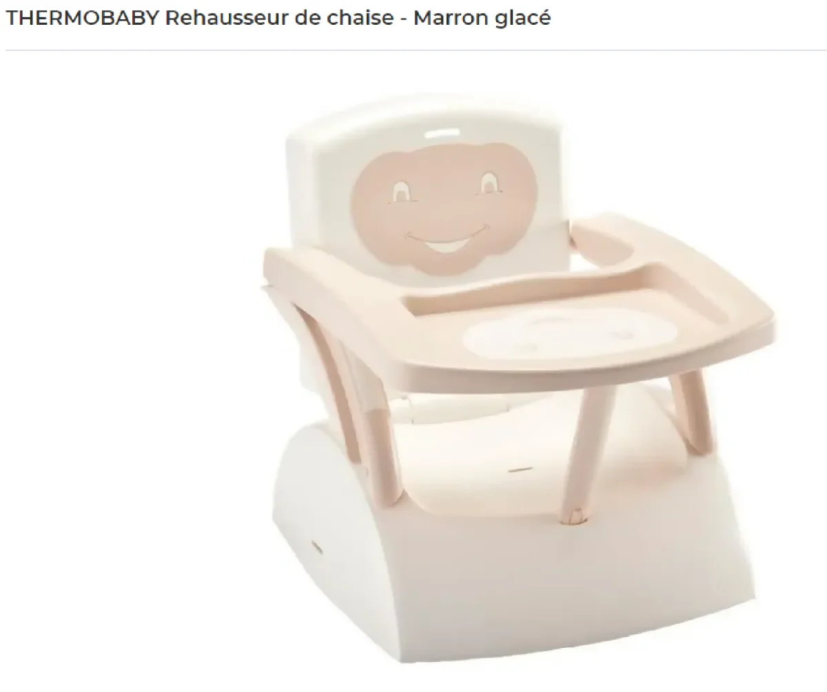 Rehausseur - Boutique Maman & Bébé – Produits Essentiels au Quotidien Et alors, je dois utiliser quels cosmétiques pour mon bébé ? - Poulette Blog