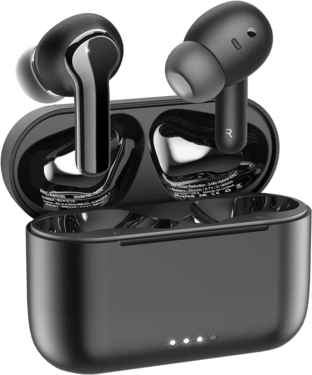 Écouteurs Sans Fil Bluetooth 5.3 Avec Réduction Bruit, IPX7 Écouteur Étanches Sportifs, 3D Stéréo HiFi, Microphone - Édition Limitée – L’Art de la 18h Table Française en Promotion !