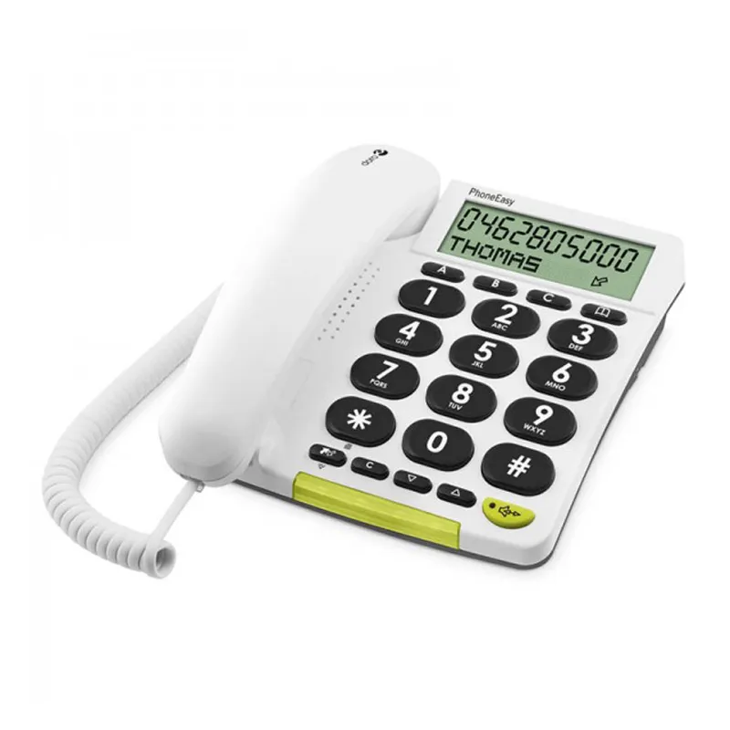 DORO PHONE EASY 312 BLANC SENIOR - ​Drones Professionnels & Grand Public | Boutique Française​ Doro PhoneEasy 100w Téléphone sans Fil DECT pour Seniors avec Grandes  Touches et Son Amplifié (Blanc X 2) [Version Française] : Amazon.com.be:  High-tech