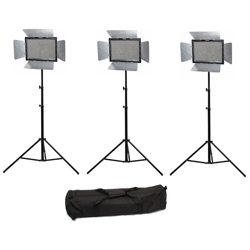 Lampe photo vidéo 800 LED varicolor | LED LIGHT KIT VARICOLOR PRO LED 800 - ​Drones Professionnels & Grand Color Public | Boutique Française