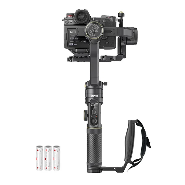 Zhiyun Crane 2S Pro Combo Kit – Stabilisateur + jeu de batterie + mini poignée - Saldi Straordinari – Offerte Speciali Disponibili Adesso