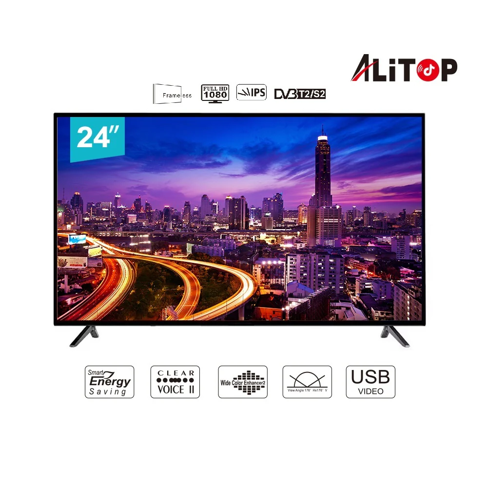 ALITOP TV TV LED HD pouces Double Verre Stéréo Connectivité Complète ​Drones Professionnels Grand Public Boutique Française