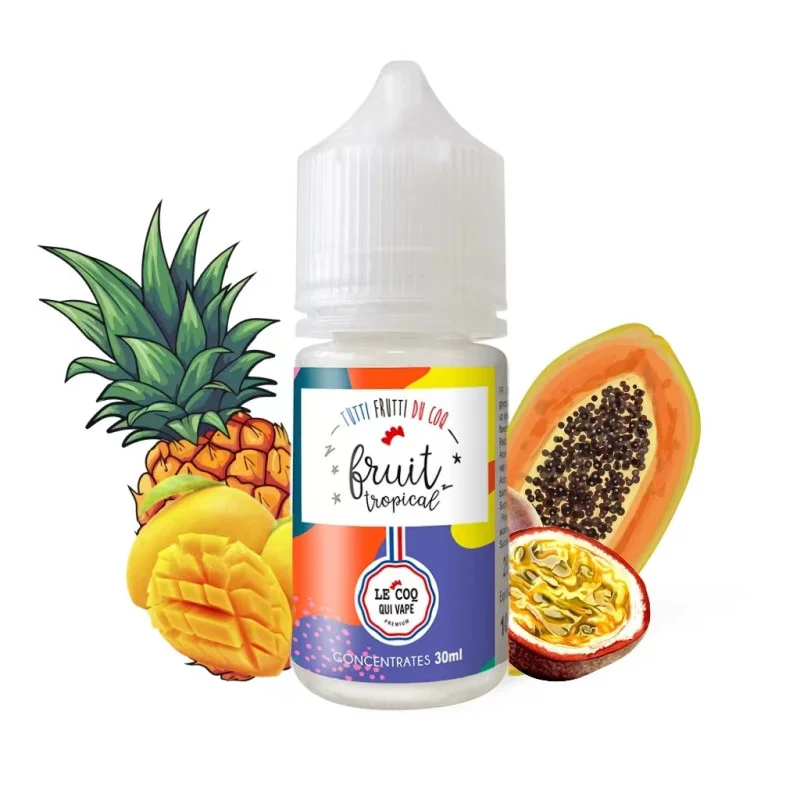 Arôme Concentré Fruit Tropical Fraises 30ml – Le Coq Qui Vape - Saldi Straordinari – Offerte Speciali Disponibili Adesso