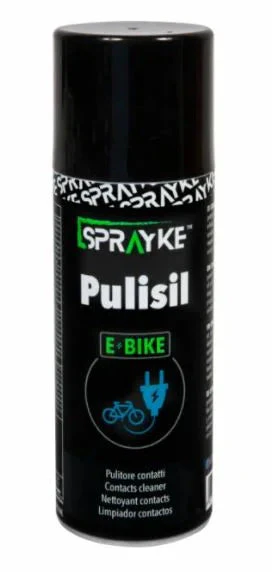 SPRAYKE Nettoyant de bike contact pour bicyclettes électriques Pulisil - Accessoires Outdoor pour Plus de Liberté de Mouvement