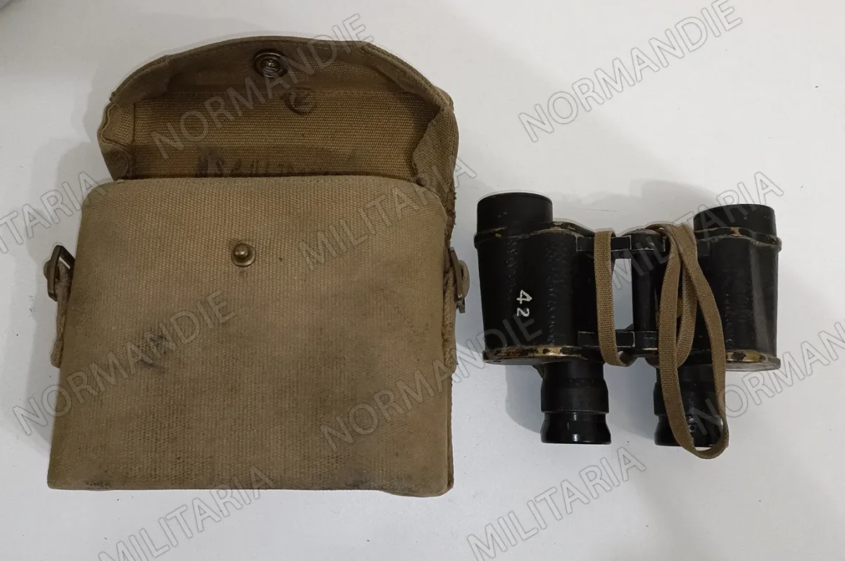 JUMELLE 6X + ETUI CANADIENNE WW2 - Éclairage de qualité avec frais de port offerts Éclairage au DEL – PowerQ