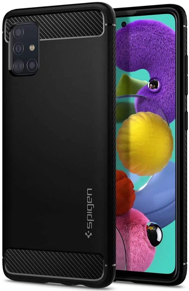 Coque protection compatible Samsung Galaxy Noir Mat Spigen Rugged Armor Organisation maison solutions rangement