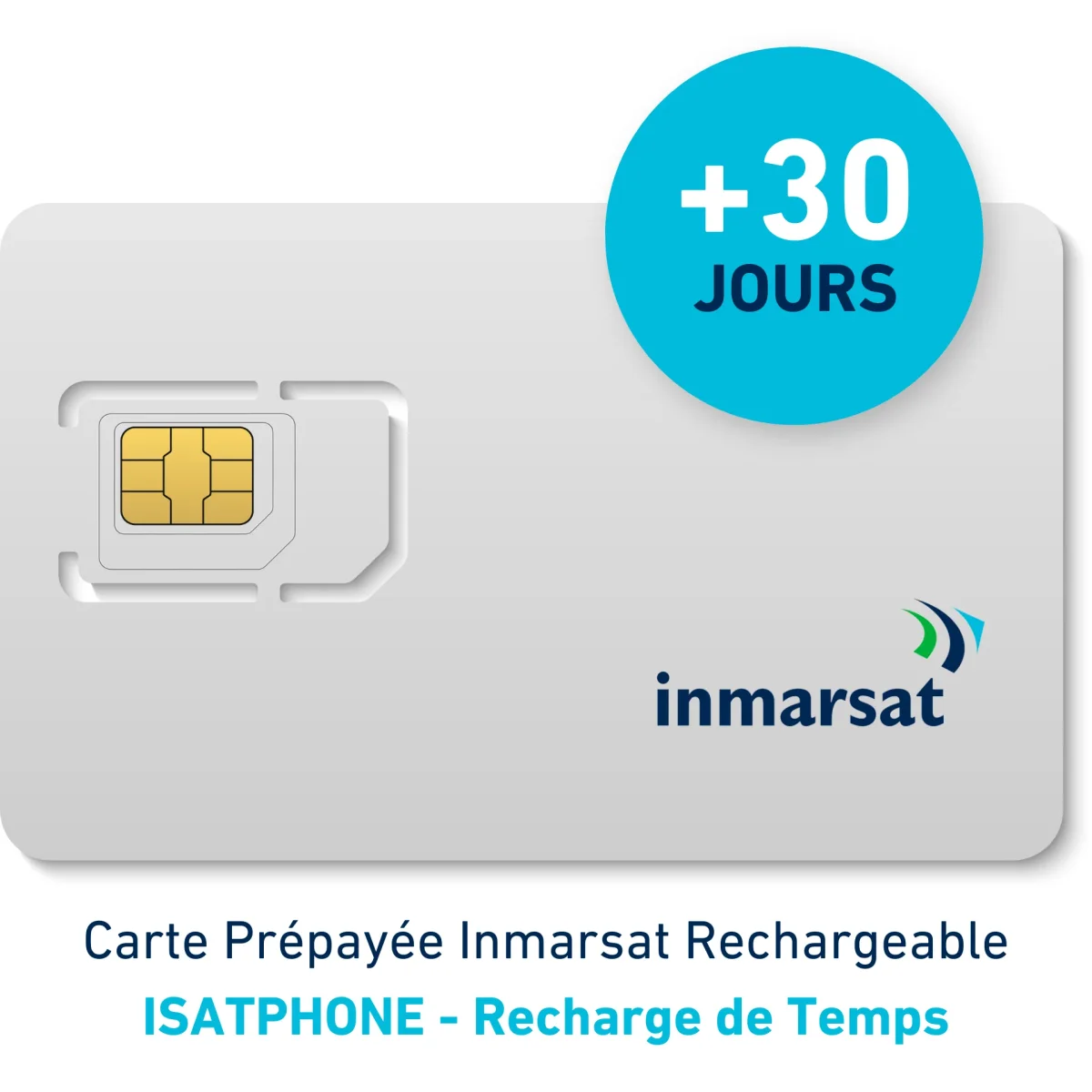 RECHARGE TEMPS 30 JOURS pour Carte Prépayée ACTIVE INMARSAT ISATPHONE - Accessoires Outdoor pour Plus de Liberté de Mouvement - {'count': 1, 'name': 'Jackery'}