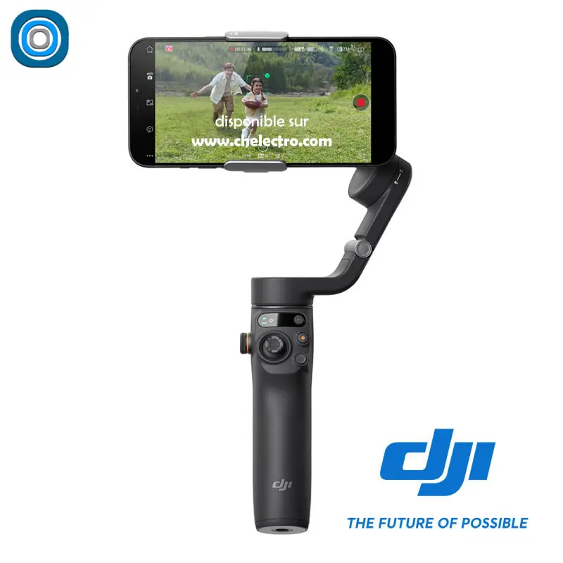 Gimbal DJi OSMO Mobile 6 - ​Drones Professionnels & Grand Public | Boutique Française​ - mobile charger mobile - amp boutique
