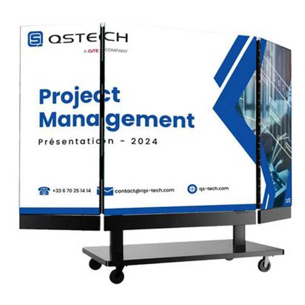 QSTECH X-Wall Plus Pliable (16:9, 138″) – Écran LED All-in-One - Saldi Straordinari – Offerte Speciali Disponibili Adesso - {'count': 4, 'name': 'Televic'}