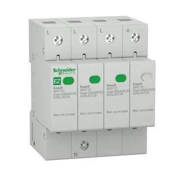PARAFOUDRE T2 3P-N 20kA EZ9L33720 SCHNEIDER - Saldi Straordinari – Electric Offerte Speciali Disponibili Adesso