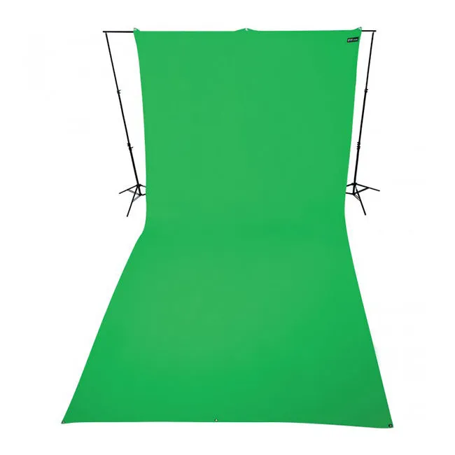 Westcott Wrinkle-Resistant 2.7 x 6.1m Fond Studio Vert pour ChromaKey - ​Drones Professionnels & Grand Public | Silhouettes Boutique Française