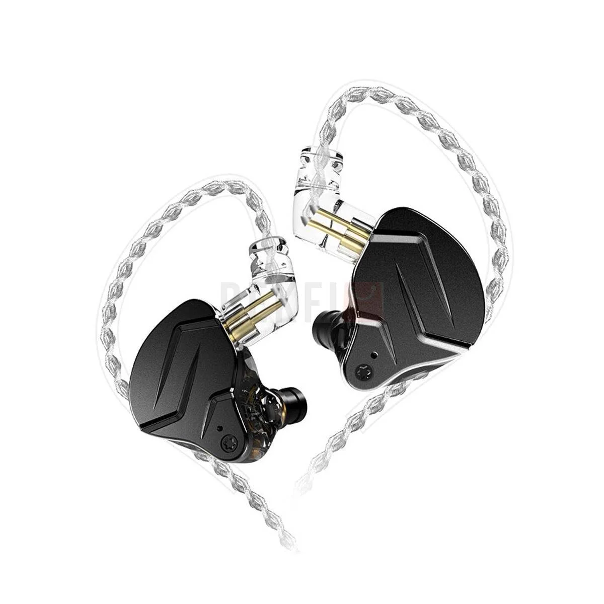 KZ ZSN Pro X 1DD+1BA Écouteurs intra-auriculaires hybrides à armatures équilibrées, Basses Riches en métal - Saldi Straordinari – Offerte Speciali Disponibili Adesso Écouteurs intra-auriculaires - HOUSE OF HARLOW 1960 - KZ ZSN Pro 2 -  1BA+1DD hybride - Filaire 3,5 mm - Isolation -