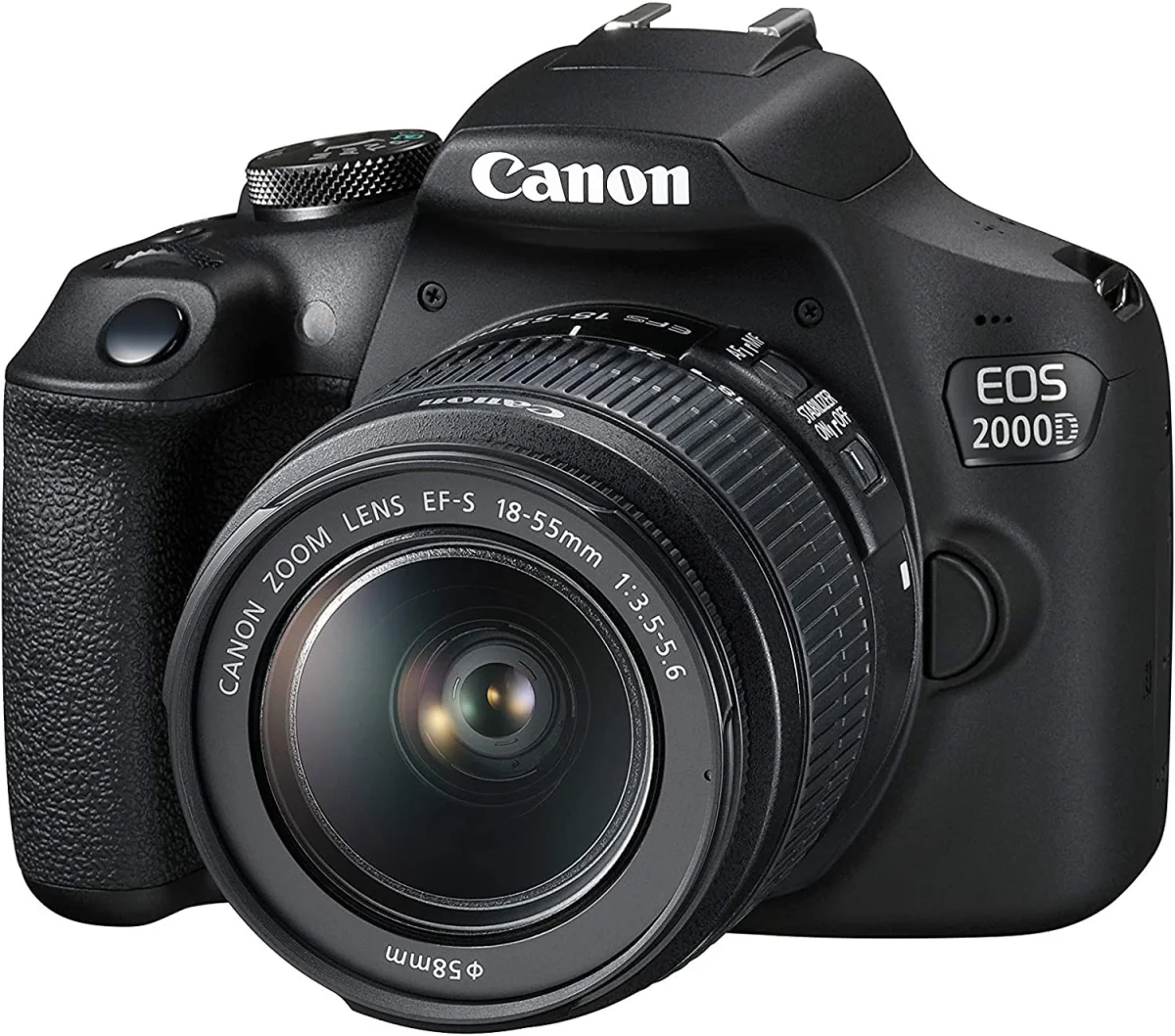 Canon EOS 2000D + EF-S 18-55mm f/3.5-5.6 III Kit d’appareil-photo - Saldi Straordinari – Offerte Speciali Disponibili Adesso - 2000d camera
