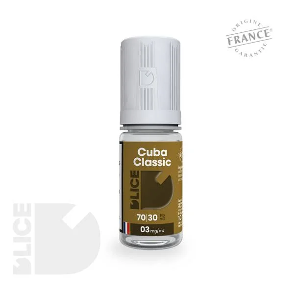 E-liquide Tabac Fort – Cuba Classic 10ml – D’lice - Saldi Straordinari – Offerte Speciali Disponibili Adesso - alfa liquide e-liquide 8211 10ml