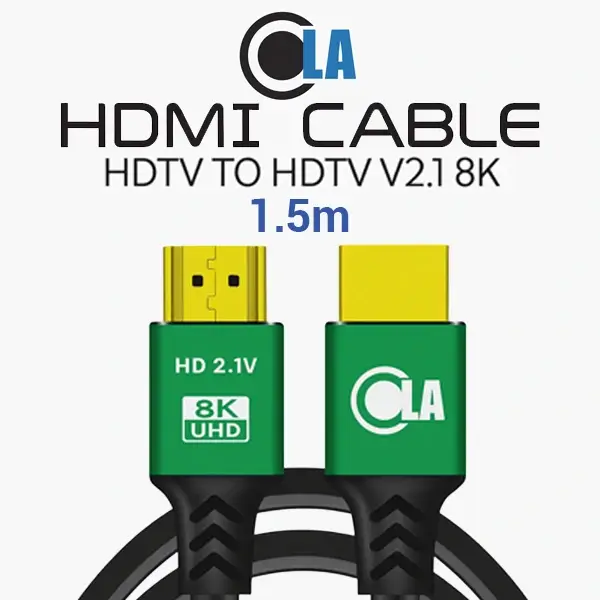 Câble OLA HDMI 2.1 – 8K UHD 5/8 – 1.5m - Saldi Straordinari – Offerte Speciali Disponibili Adesso