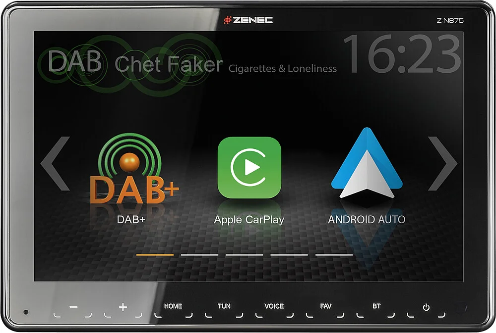 Infotainer ZENEC Z-N875 Écran 1-DIN 9 pouces, DAB+, Apple Carplay et Android Auto - Offre limitée dans le temps ⏳ Ne tardez pas à commander ! Écran Tactile 8 pouces pour CarPlay Android Auto Avizar Noir - Accessoires  Autoradio - Achat & prix | fnac
