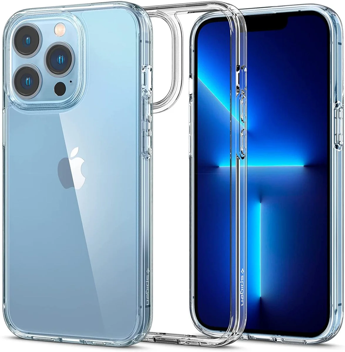 Coque compatible avec iPhone 13 Pro Max [Anti-Jaunissement] – accessoires Transparent – Spigen Ultra Hybrid - Organisation de la maison avec des solutions de rangement