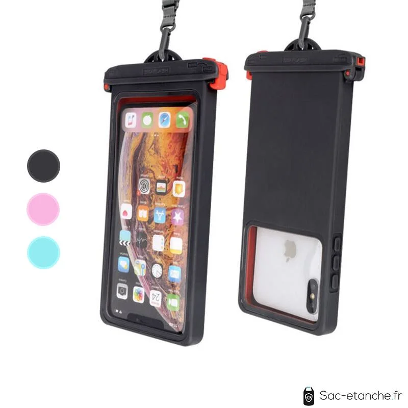 Watershock – La Pochette Smartphone Solide, Étanche et Imperméable 6,9″ AMPLIFIER - Outdoor Sports Shop – Bons Plans Randonnée & Trekking