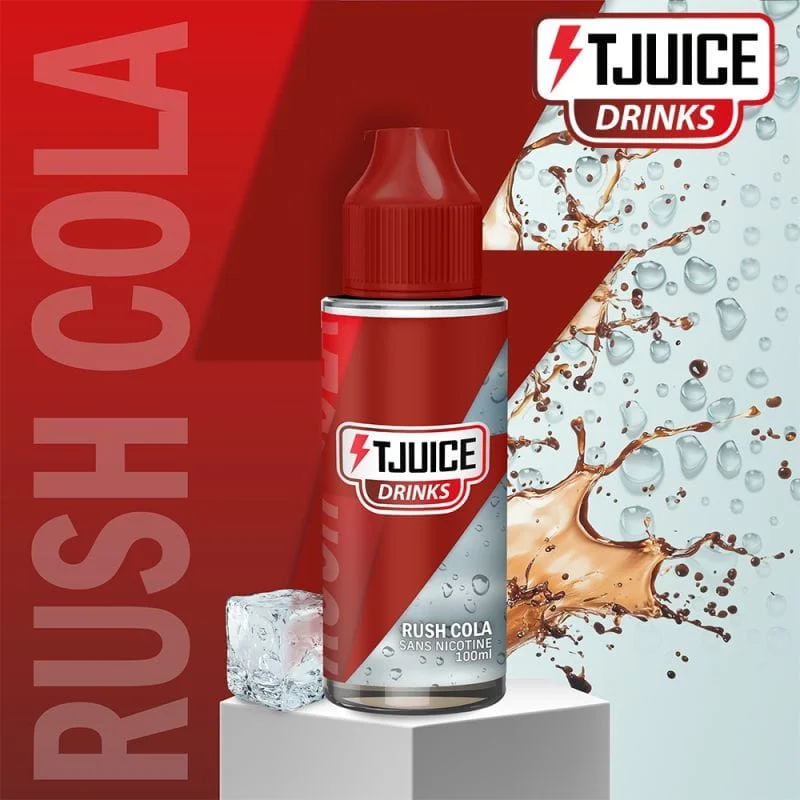 E-LIQUIDE RUSH COLA 100ML – TJuice Drinks - Vins Rouges Harmonieux pour Chaque Occasion - classic cola e-liquide cola 100ml – vin occasion