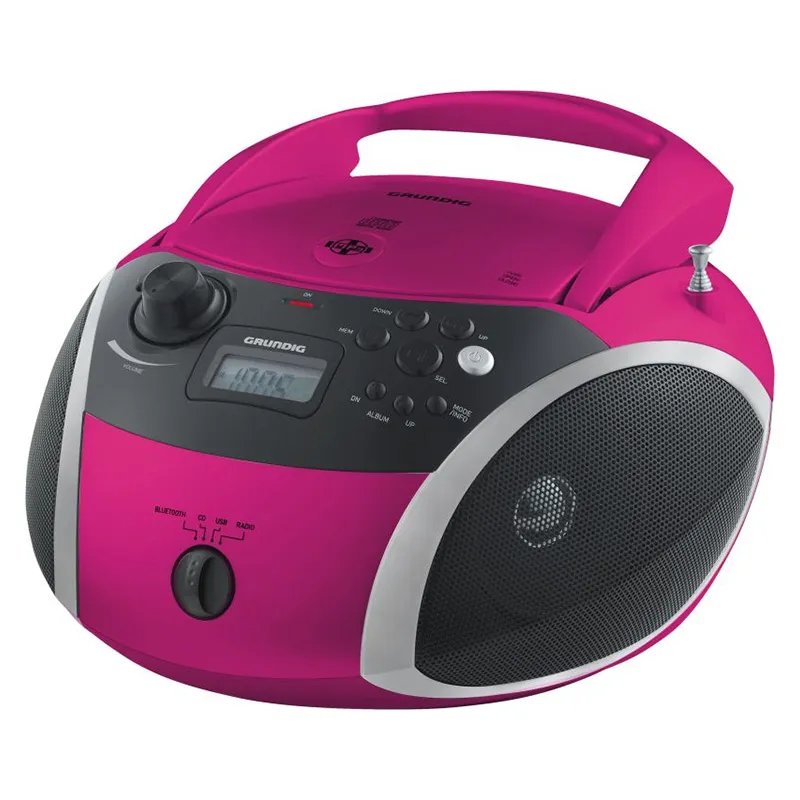 GRUNDIG GRB-3000 ROSE-ARGENT RADIO-CD - ​Drones Professionnels & Grand Public | offer Boutique Française