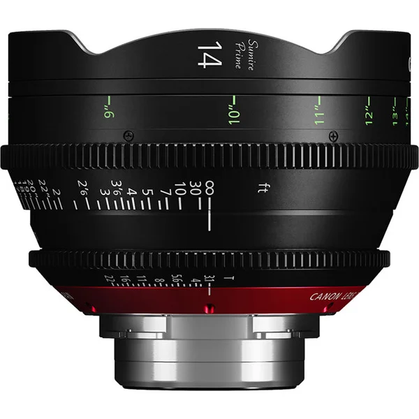 Canon Sumire Prime 14mm T3.1 Impérial guide Monture PL – Objectif Prime Cinéma - Saldi Straordinari – Offerte Speciali Disponibili Adesso