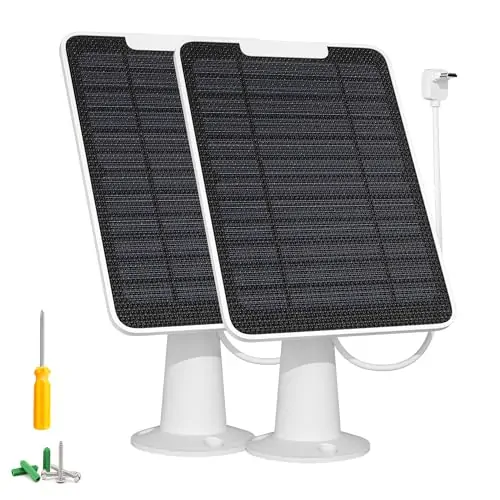Ensemble de 2 chargeurs solaires pour caméras Arlo Essential - ​Drones Professionnels & Grand Public | Boutique Française​ Camera Battery + Charger Combo Packs – Apramatt – Apramatt India