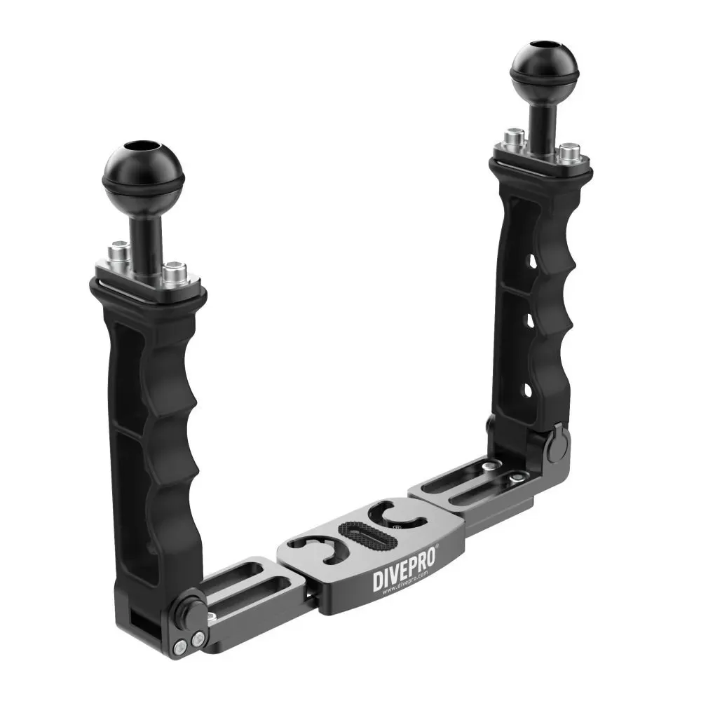 DIVEPRO – Platine double poignée pliable Z18 - ​Drones Professionnels & Grand Public | Boutique Française​ - {'count': 1, 'name': 'gris'}