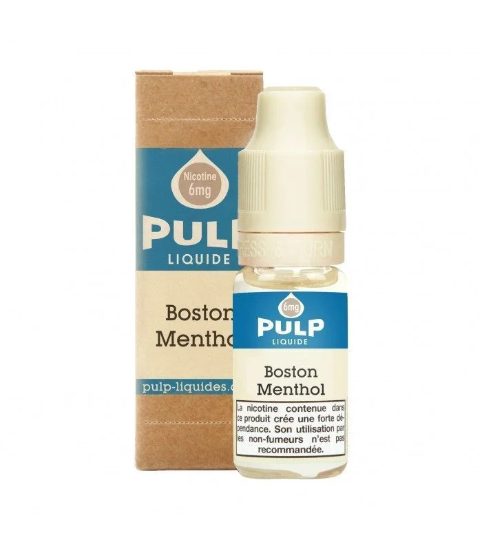 E-liquide Classic Boston Menthol PULP Vins Rouges Harmonieux Occasion