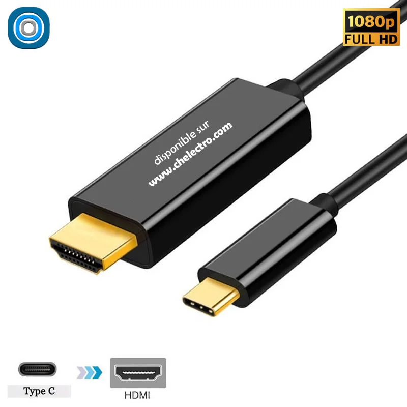 Câble USB-C vers HDMI 1080p - ​Drones Professionnels & Grand Public Amplifier | Boutique Française